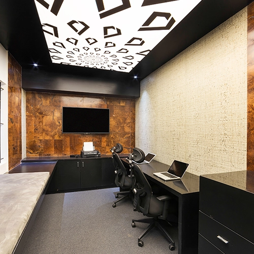 Coinsburg in Coimbatore blends functionality with modern design, creating a stylish workspace.